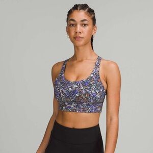 Lululemon Energy Longline Bra Sz 6 Like New